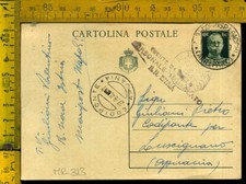Luogotenenza 1945 cartolina usato  Italia