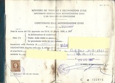 Libretto carta circolazione usato  Sezzadio