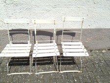 Alte biergartenstühle klappba gebraucht kaufen  Wittislingen