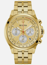 NOVO Relógio Masculino Bulova 97B217 Clássico Cronógrafo Aço Inoxidável Quartzo comprar usado  Enviando para Brazil