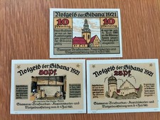 Gibana notgeldausstellung gies gebraucht kaufen  Lichtentanne