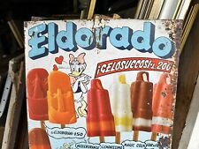 Cartello gelati eldorado usato  Lama Mocogno