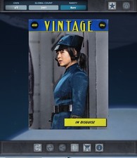 Usado, DIGITAL Topps Star Wars - VINTAGE Series 2 Azul - EM DISFARCE *Rose Tico comprar usado  Enviando para Brazil