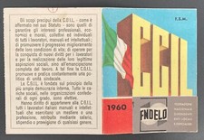 Tessera g.g.i.l. 1960 usato  Gatteo