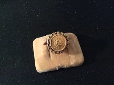 Superbe bague jaune d'occasion  Recquignies