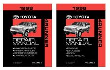 1998 Toyota 4-Runner Shop Serviço Manual de Reparo Livro Motor Drivetrain OEM comprar usado  Enviando para Brazil