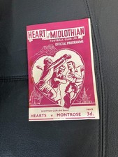 Hearts montrose 21st for sale  GLASGOW
