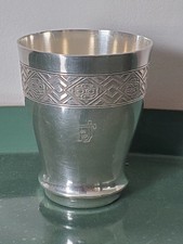 Timbale gobelet métal d'occasion  Réalmont
