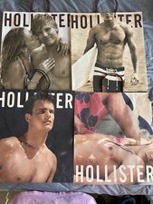 Lote de 4 sacolas de compras de papel vintage Hollister, 13,5 X15,5, usado comprar usado Lote de 4 sacolas de compras de papel vintage Hollister, 13,5 X15,5, usado comprar usado  Enviando para Brazil