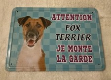 Plaque attention fox d'occasion Plaque attention fox d'occasion  Le Mans