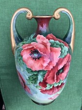 Belleek vase red for sale  Lowry