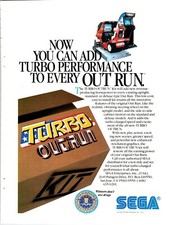 Turbo outrun sega for sale  USA