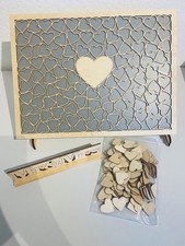 Gästebuch holz herzen gebraucht kaufen Gästebuch holz herzen gebraucht kaufen  Altdorf b.Nürnberg