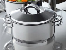 Usado, Pote Tramontina Solar Fundo Triplo Inox 18/8 aço inoxidável feito no Brasil comprar usado  Enviando para Brazil