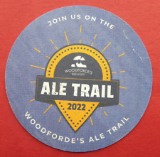 Woodfordes beer mat for sale  LINCOLN