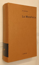 Aristotele metafisica laterza usato  Italia
