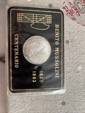 moneta centenario mussolini usato moneta centenario mussolini usato Roma