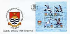 Kiribati 2019 fdc usato  Spedire a Italy