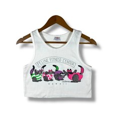 Camisas regatas femininas vintage anos 80 CRAZY SHIRTS havaianas felinas fitness center comprar usado  Enviando para Brazil