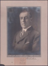 Woodrow wilson inscribed for sale  Las Vegas