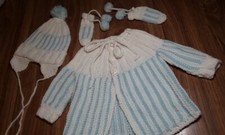 Vintage handknitted baby for sale  North Walpole
