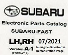 SUBARU FAST EPC 07/2021 EUROPE + GENERAL CATALOGO RICAMBI SPARE PARTS CATALOGS segunda mano  Embacar hacia Mexico