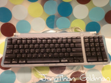 Teclado USB Apple para Clear Blueberry iMac Power Mac G3 G4 Cube G5 Pro M2452, usado comprar usado  Enviando para Brazil