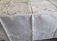 Antica tovaglia organza usato  Vicenza