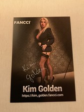 Kim golden autogrammkarte gebraucht kaufen  Auerbach/Vogtl.