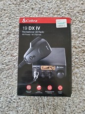 Cobra 19 DX IV 40 canais rádio CB LCD display compacto ganho de RF caixa aberta  comprar usado  Enviando para Brazil