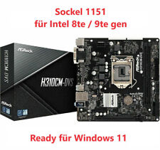 Mainboard ASRock H310CM-DVS PCI-e 3.0 2xDDR4 DVI VGA SATA3 Sockel1151 8/9gen OVP comprar usado  Enviando para Brazil