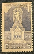 Scott 628 statua usato  Spedire a Italy