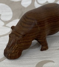 Dark hardwood carved for sale  UK