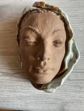 Karlsruher majolika wandmaske gebraucht kaufen  Grafenau