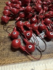 100 cabeças de gabarito vermelhas novas de 1/4 oz comprar usado  Enviando para Brazil