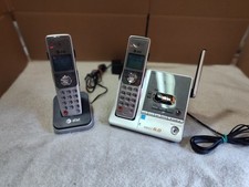 AT&T Dect 6.0 - Telefone sem fio com secretária eletrônica, aparelho duplo, testado ✓ comprar usado  Enviando para Brazil