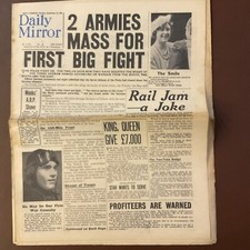 Original wwii daily for sale  GOOLE