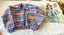 Hand knitted girls for sale  COVENTRY