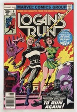 Usado, Logan's Run #6 quase perfeito 9,4 páginas brancas 1ª história solo de Thanos Marvel 1977 sem recuperação comprar usado  Enviando para Brazil