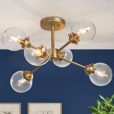 KSANA GOLD LUZ DE TETO SEMI NIVELADA SALA DE JANTAR COZINHA SALA DE ESTAR comprar usado  Enviando para Brazil