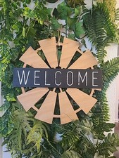 Placa redonda de MDF Hobby lobby "bem-vindo" com pé de corda durável. comprar usado  Enviando para Brazil