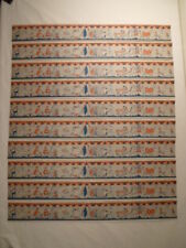 10x Papel de parede listras borda antiga casa de bonecas 1920-50 50 cm luz comprar usado  Enviando para Brazil