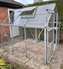 Aluminium glass greenhouse for sale  DROITWICH