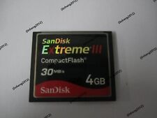 Cartão de memória SanDisk Extreme III 30MB/S 4GB CF cartão flash compacto SDCFX comprar usado  Enviando para Brazil