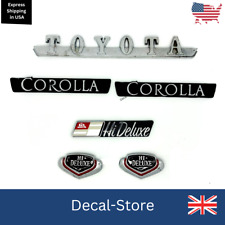 Conjunto de emblema Toyota Corolla para modelo Te21/KE20 (1971-1974) comprar usado  Enviando para Brazil