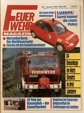 Feuerwehr magazin januar gebraucht kaufen  Freising
