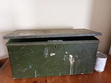 Vintage green metal for sale  UK