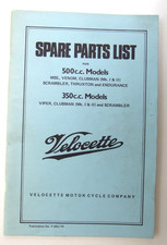 Vintage velocette spare for sale  COTTINGHAM