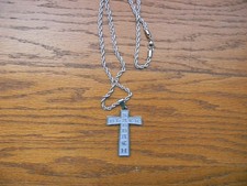 COLAR CORRENTE DE AÇO INOXIDÁVEL PINGENTE CRUZ BLACK SABBATH comprar usado COLAR CORRENTE DE AÇO INOXIDÁVEL PINGENTE CRUZ BLACK SABBATH comprar usado  Enviando para Brazil