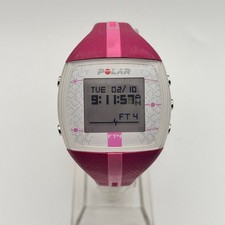 Relógio digital feminino Polar FT4 pulseira de silicone rosa bateria nova funcionando comprar usado  Enviando para Brazil